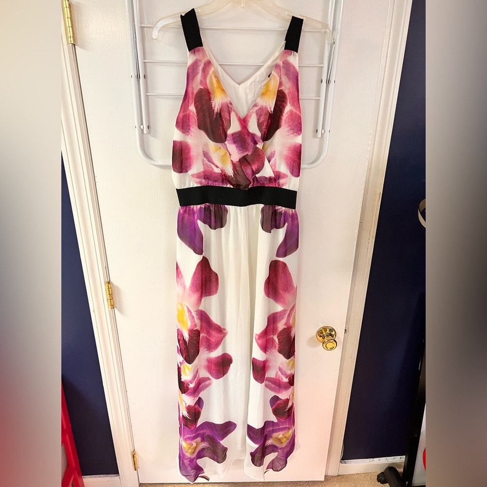 Long floral dress